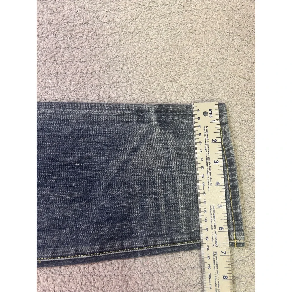 PRPS Jeans Cayenne Super Skinny 40 Dark Indigo Distressed Stretch Streetwear